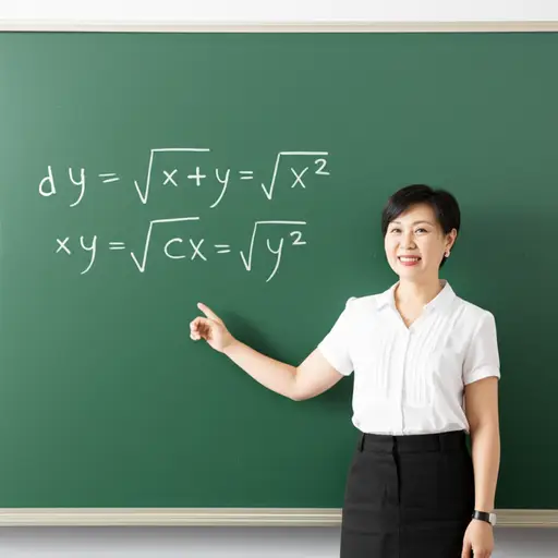 我的数学老师非常友善。