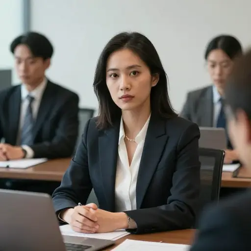 她在会议中 intense 的专注既令人钦佩又令人畏惧。