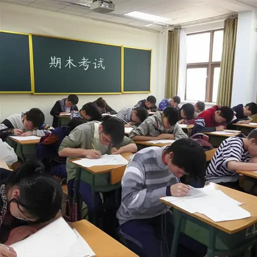 学生通常在学期末参加考试。