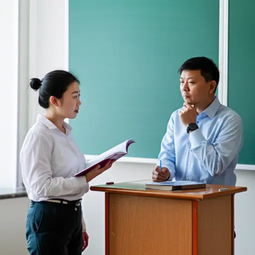 她有几个问题想问老师。