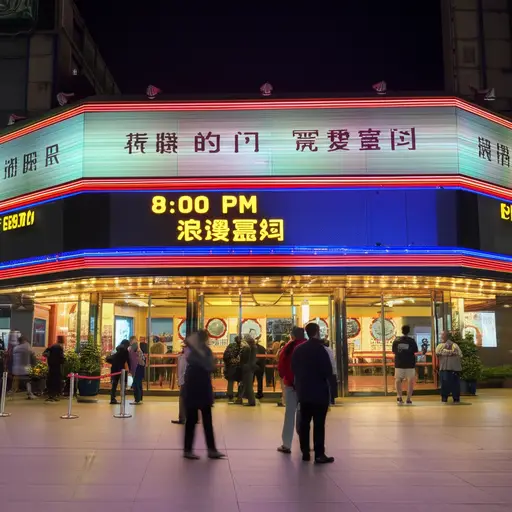 这是一部晚上8点开始的浪漫喜剧。