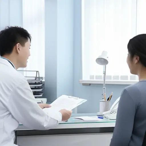 医生说检查结果显示他一切正常。