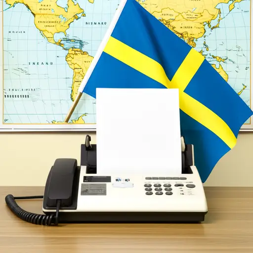 至于与我们在瑞典或其他地方的亲戚的沟通，传真机被证明是一项出色的发明。