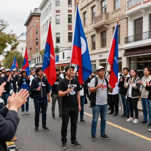 反叛者获得了人民的支持。