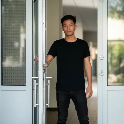 你一个人住吗？