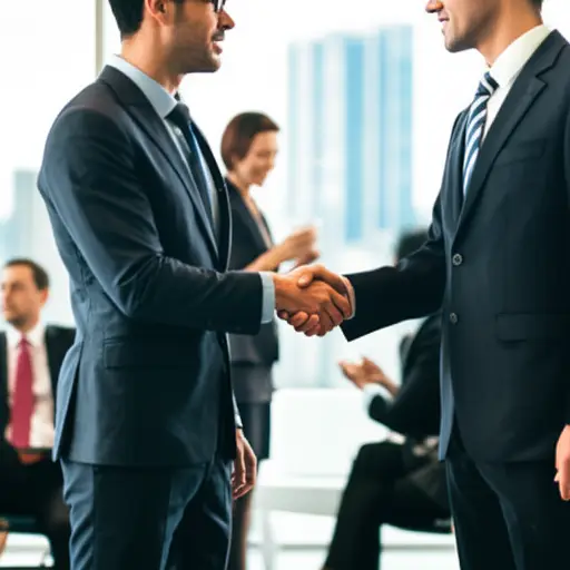 他们去年在一次会议上认识了彼此。