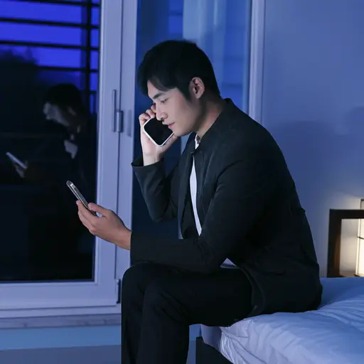 我今晚打算给她打电话。