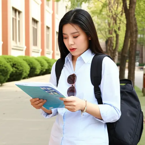 她不知道在大学该学什么。