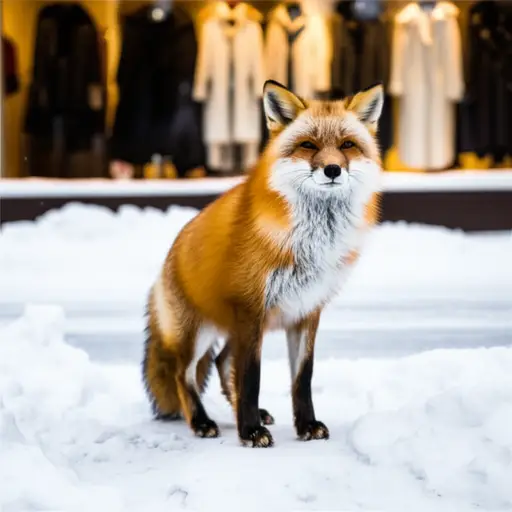 我认为为获取皮毛而杀害动物是一件可怕、恶心的事。