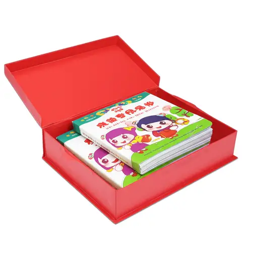 我的礼物是一套卡通书。
