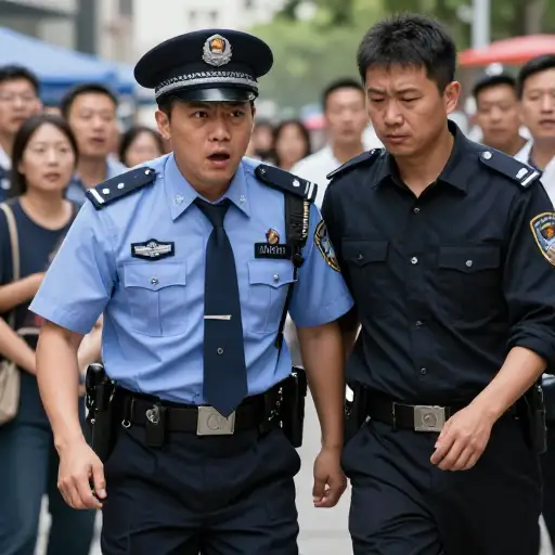 他被指控袭击一名警察。