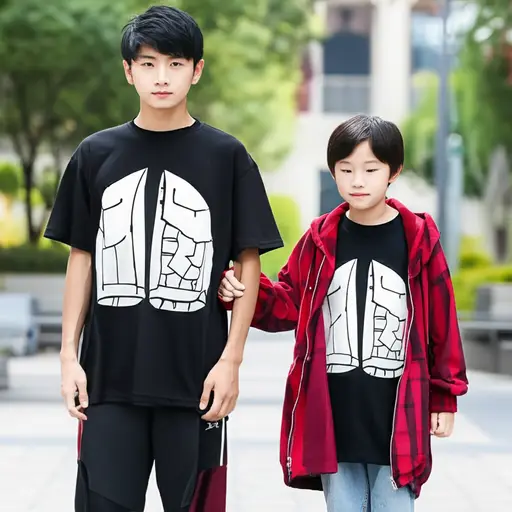 他们总是穿彼此的衣服。