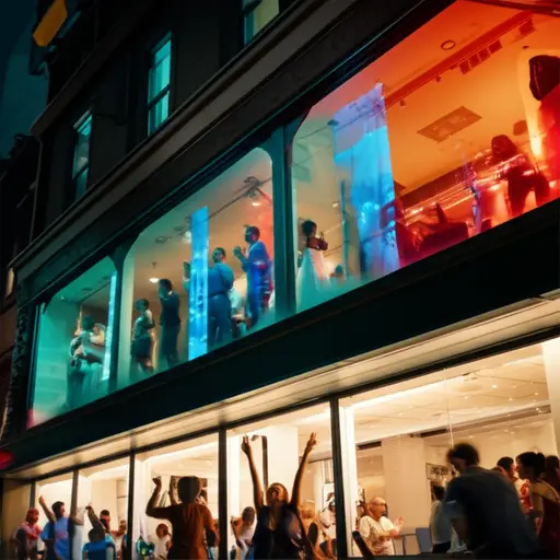 午夜后，这个地方变成一家可以跳舞的俱乐部。