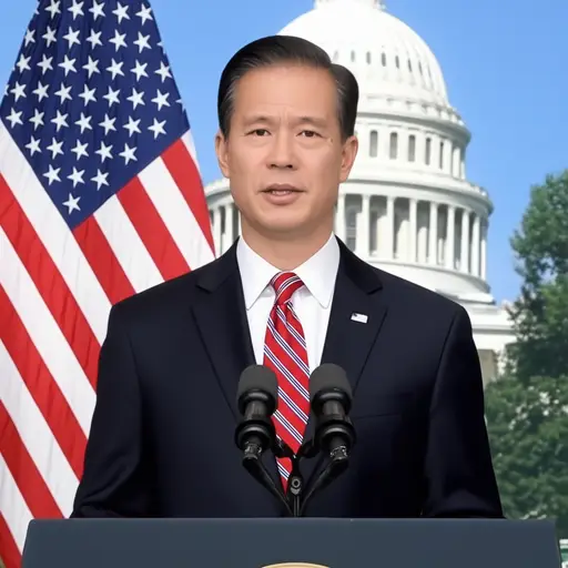 总统刚刚宣布了一项新的经济政策。