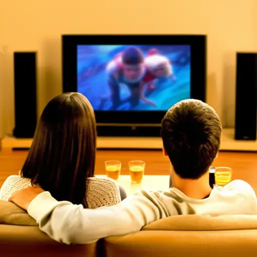 要是下雨的话，我们总可以在家看电影。