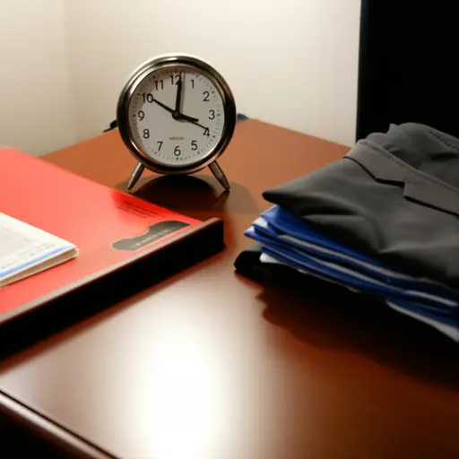 因为有个重要会议，我把闹钟设定提前了一个小时。