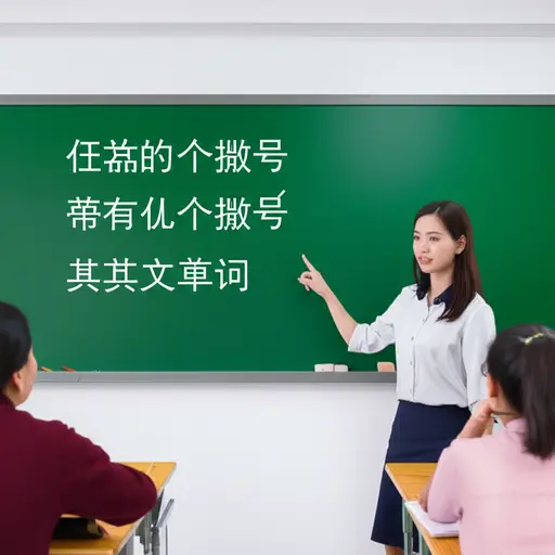 老师讲解了英语标点中撇号的不同用法。