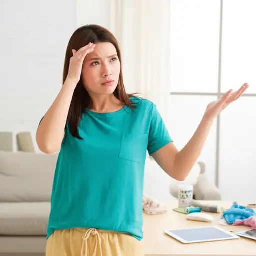 她不知道钥匙在哪儿。