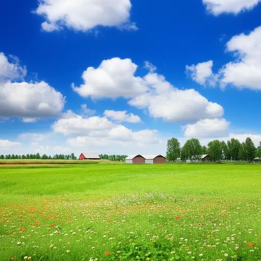 住在乡村给了我们一种强烈的自由感。