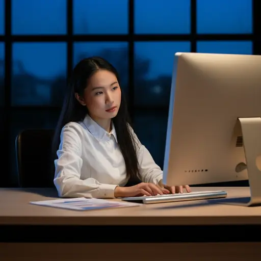 她总是尽最大努力按时完成工作。