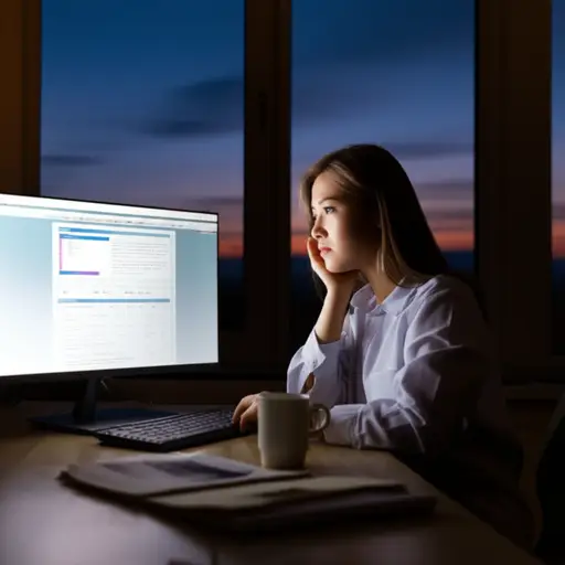 她接受了那份工作邀请，这是一个她后来后悔的决定。