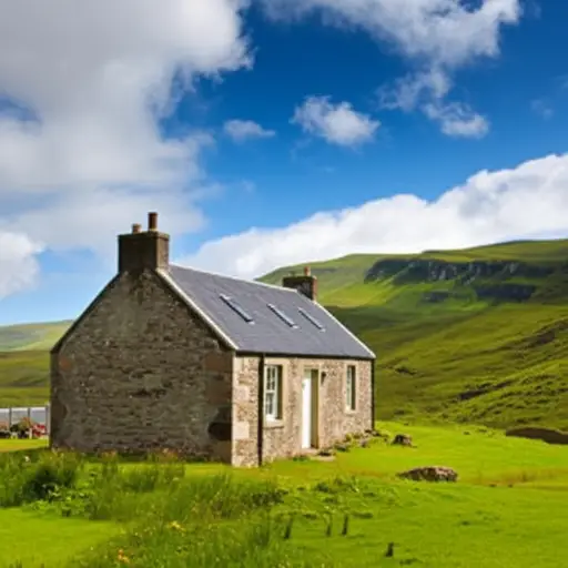 我在苏格兰长大。