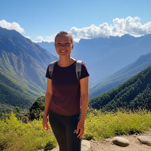 她终于实现了访问南美洲的目标。