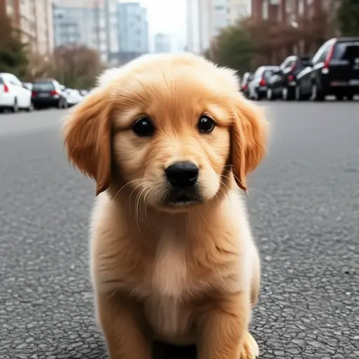 可怜的小家伙，它迷路了。