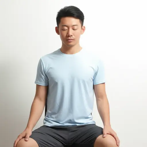 每当我感到焦虑时，我都会试着深吸一口气。