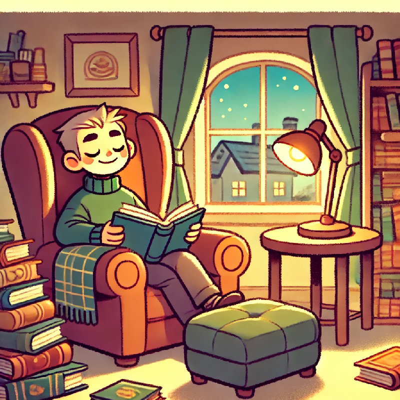 我花了很多时间阅读。