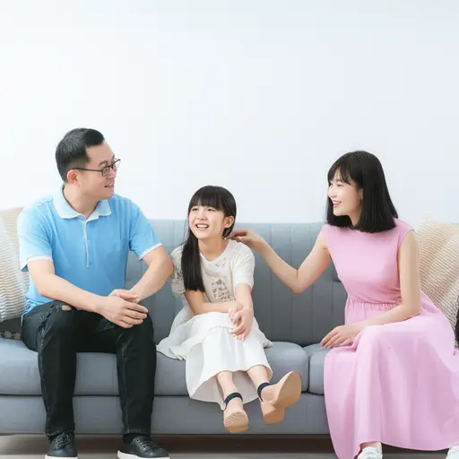 我父亲很随和，所以他很少生气。