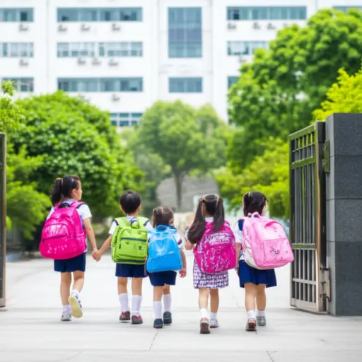 孩子们五岁开始上小学。