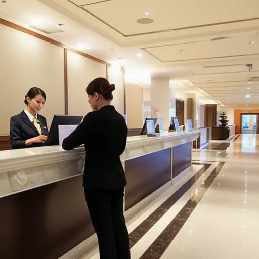 我在酒店预订了两晚。