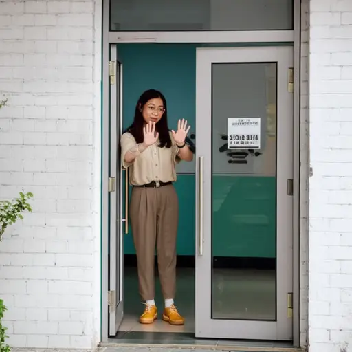 学校不允许学生带宠物来上课。