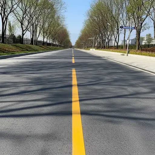 沿着这条路走。