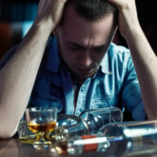 过量饮酒对人们有害。