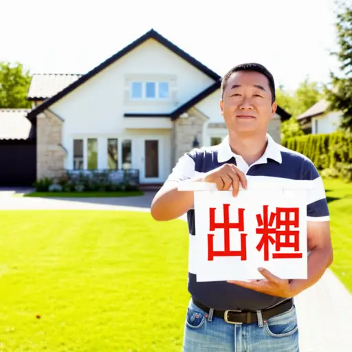 我叔叔正试图出租他的房子。