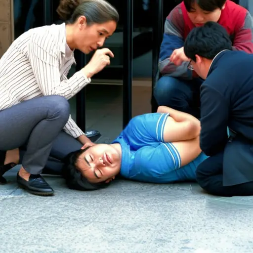 他失去意识了几分钟。