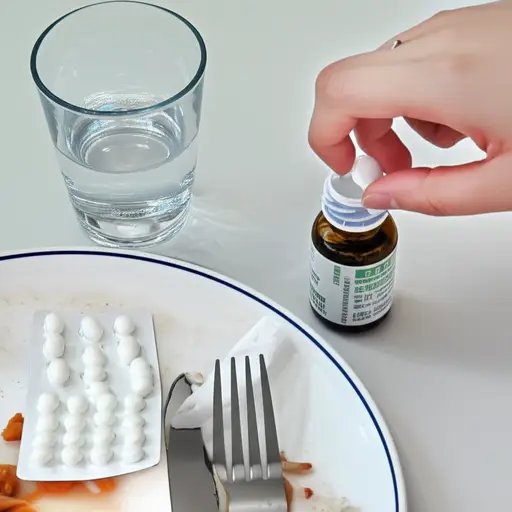 你应该饭后服用这种药。