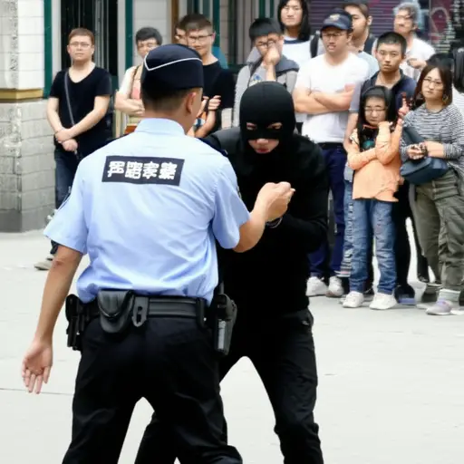 警察昨天抓住了那个小偷。