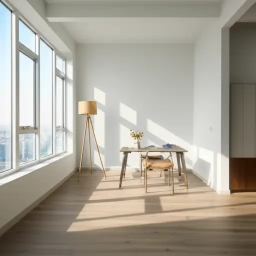 这个房间很明亮。