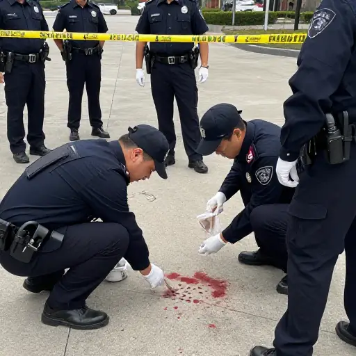 警方发现了将他与犯罪现场联系起来的强有力的物证。