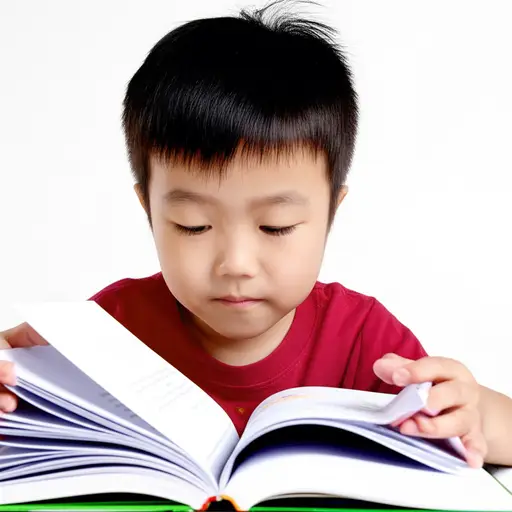 他年纪很小，但已经会读书了。