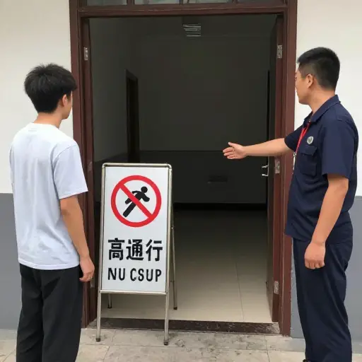 抱歉，你不能去那里。