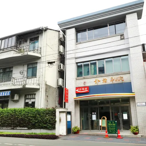 过了邮局，左边第一栋就是我们家。