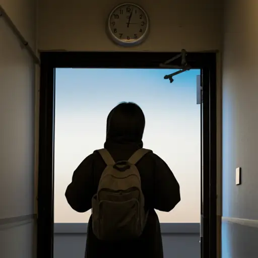 我明天七点会离开。