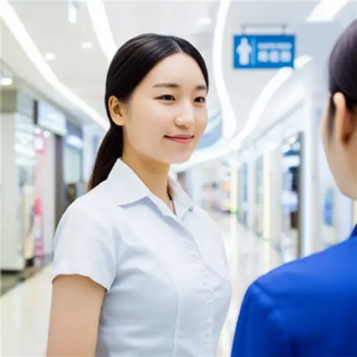 打扰一下，这个商场里的洗手间在哪里？