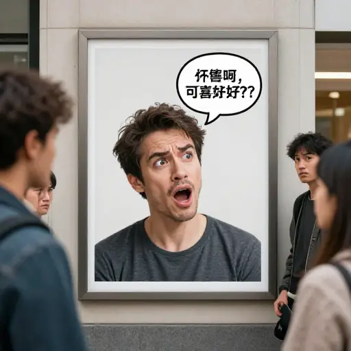 一些广告含有下流的笑话来吸引注意力。
