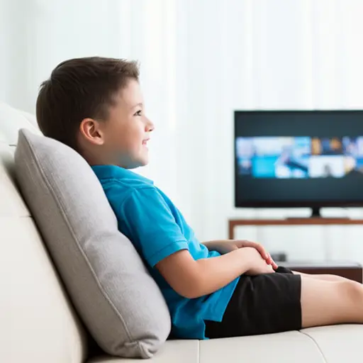 我喜欢放学后看电视。