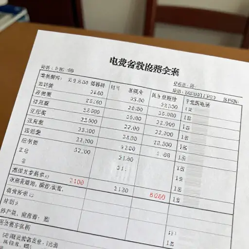 这个月的电费账单很高。